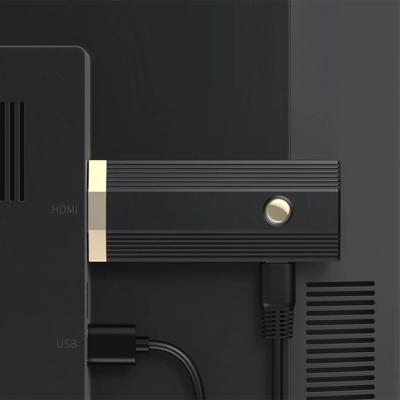 Беспроводной приемник дисплея WiFi HDMI-совместимый проектор с зеркальным экраном