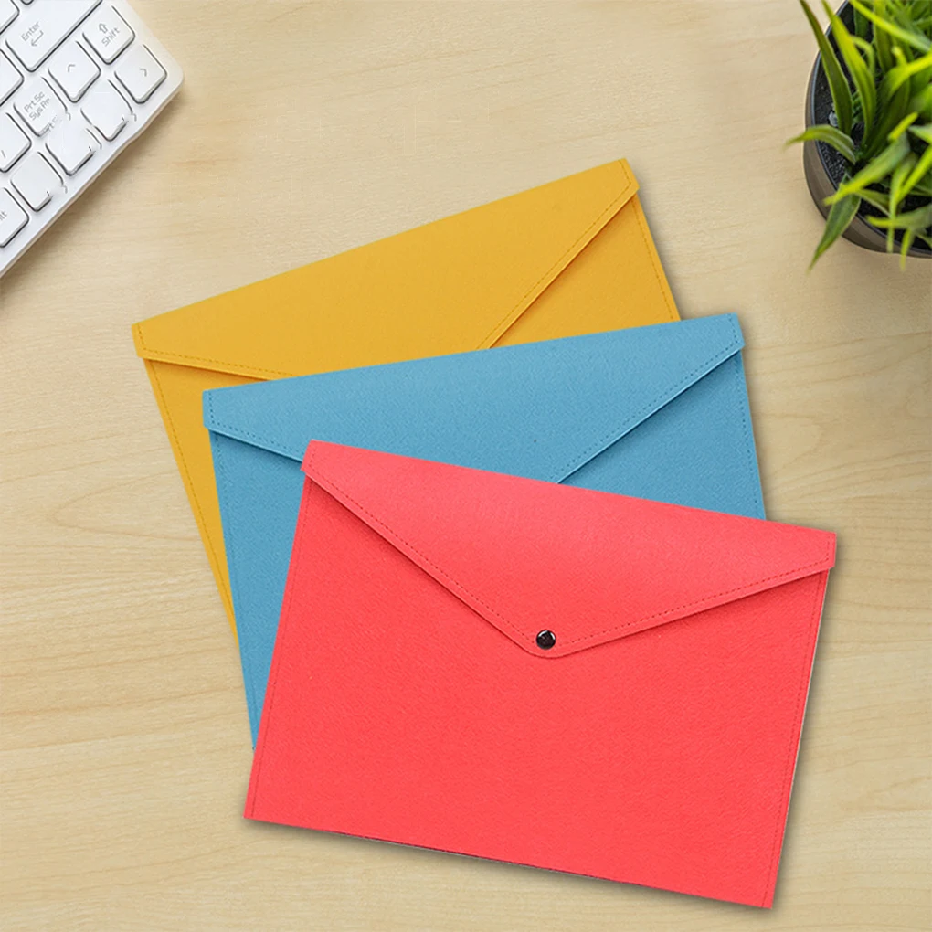 Войлочная Папка-органайзер для хранения файлов удобная и стильная папка