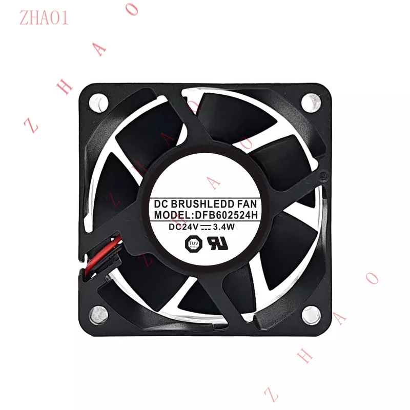 Вентилятор охлаждения Z для YOUNGLIN DFB602524H DC24V 3.4W 6CM, 2-проводной (art.: 3920db349bb0f) - 3920db349bb0f