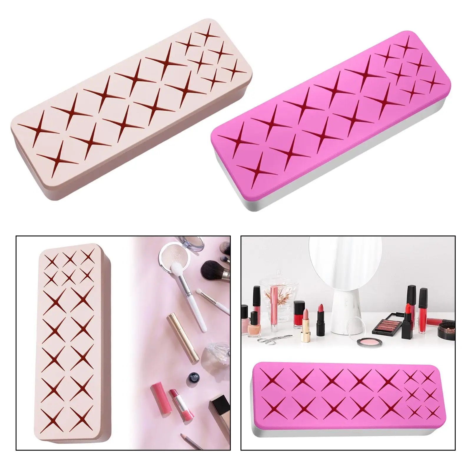

Lipstick Organizer Women Girl Desktop Organizers for Bathroom Drawer Vanity