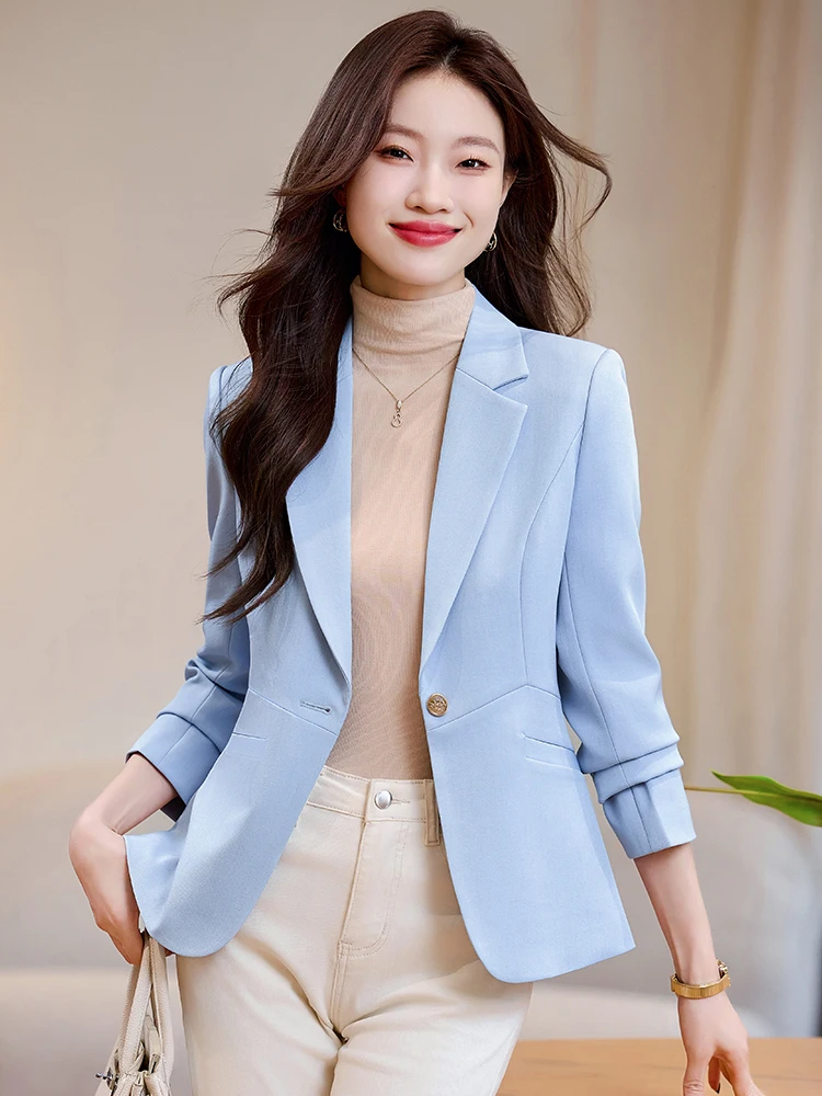 Женский маленький костюм облегающий талию верхняя одежда женская новинка 2024