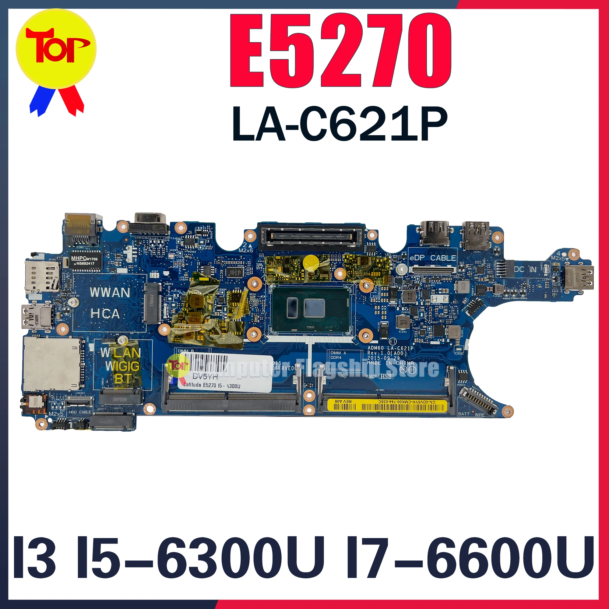 Материнская плата для ноутбука DELL Latitude 5270 E5270
