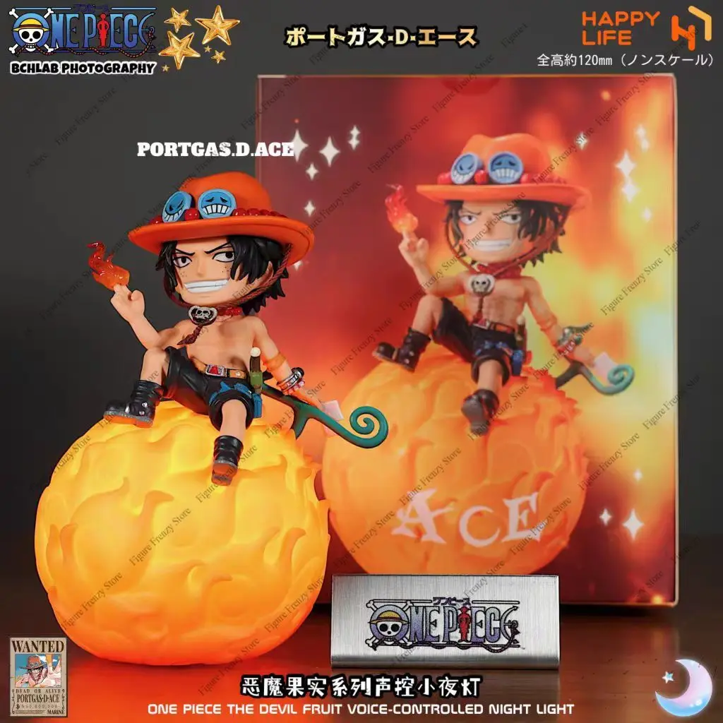 Фото Специальное предложение: Горячая новинка! Аниме-фигурка One Piece «Дьявольский фрукт» (Робин, Эйс, Луффи, Нико) — ночник, настольное украшение, модные игрушки. №2