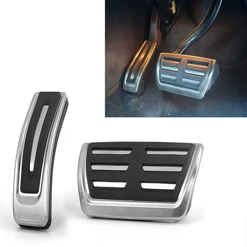 Для VW Touareg 7L 7P 2006-2017 нержавеющая Автомобильная педаль акселератора топливного