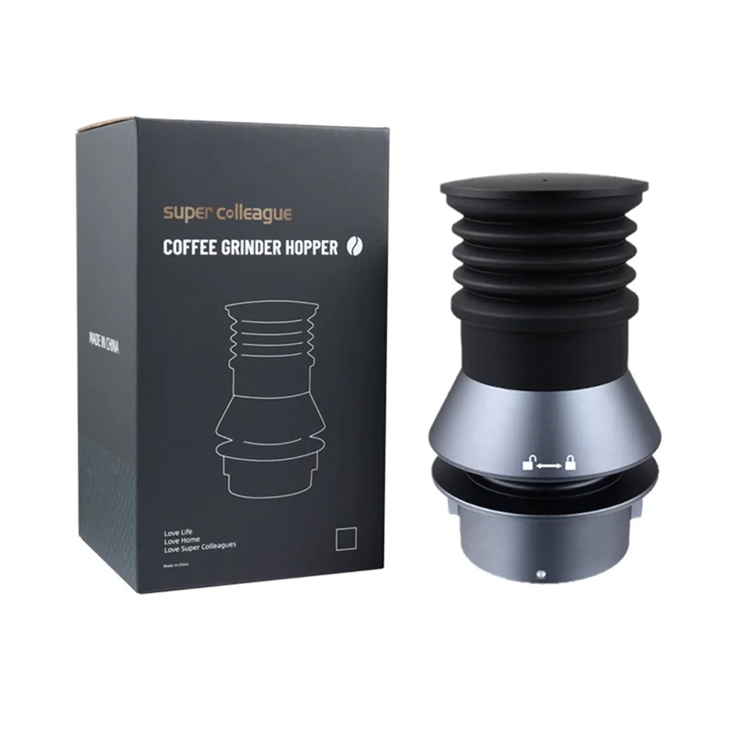 

Coffee Grinder Hopper Bean Bin Cleaning Tool for Breville BES870 875 878 880 Press and Blow to Clean Accessories