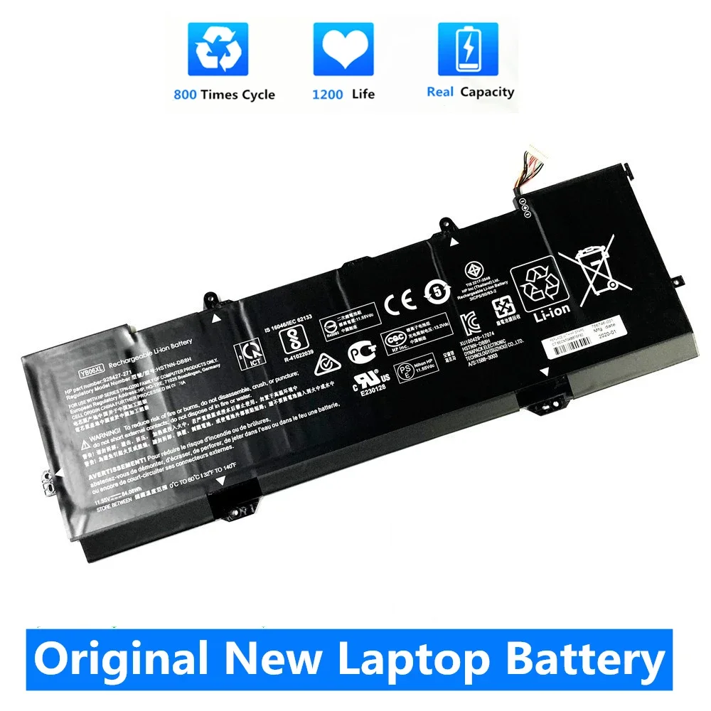 CSMHY YB06XL 928372 -855 928427 Аккумулятор -271 для HP Spectre x360 15-CH 15T-CH 15-CH0XX 15-CH011DX 15-CH010TX 15-CH034NG 15-CH002TX