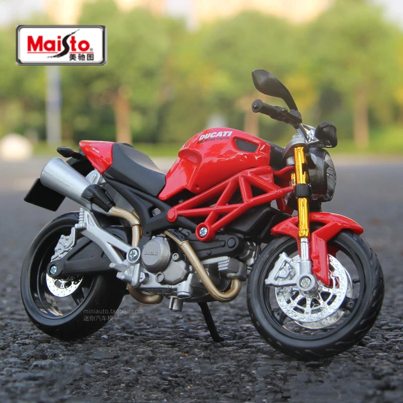 

Maisto 1:12 Ducati Monster 696 Alloy Motorcycle Model Diecast Metal Toy Street Racing Motorcycle Model Simulation Childrens Gift