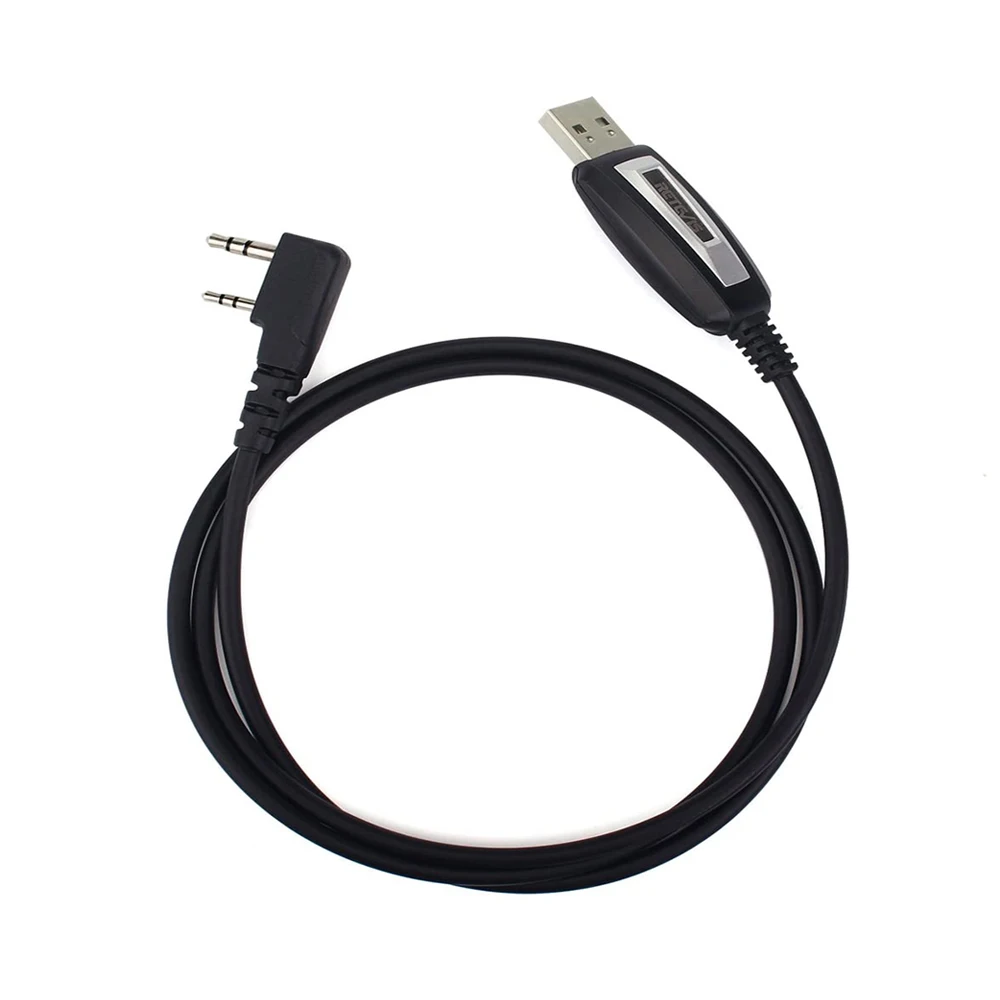 Двухконтактный USB-кабель для рации Kenwood Baofeng UV-5R RETEVIS H777 RT22 RT15 RT81 Win XP/7/8 System