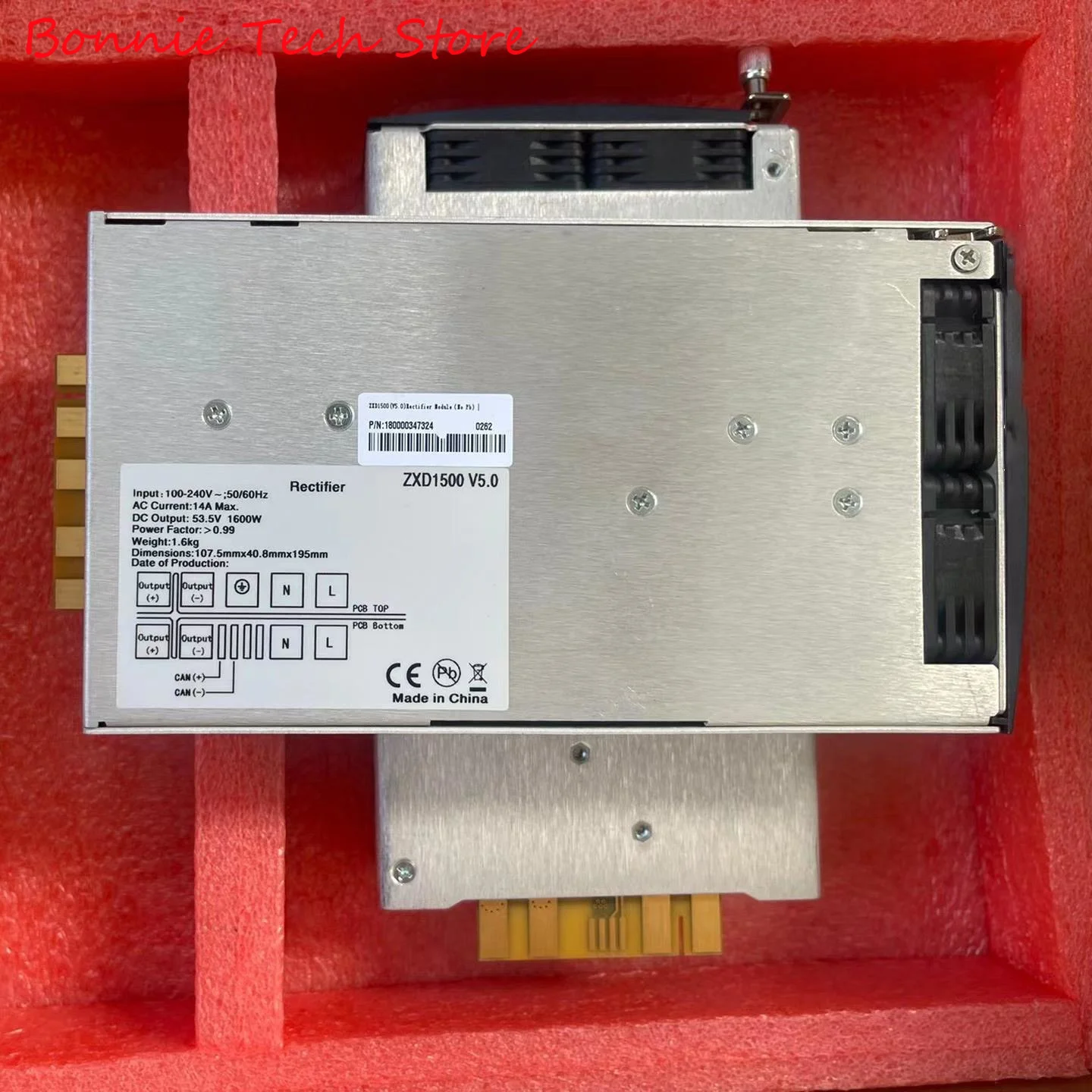 

ZXD1500 V5.0 for ZTE RECTIFIER Module,53.5V 1600W