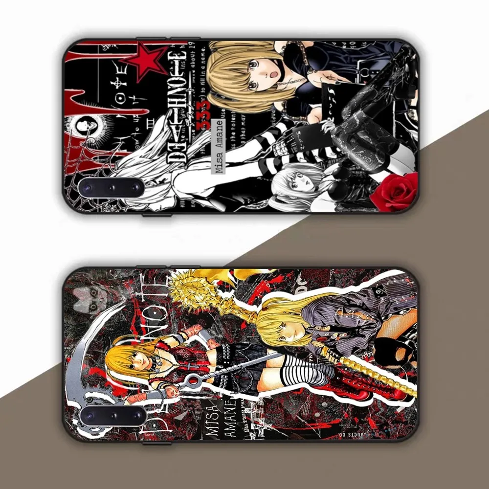 Чехол для телефона Misa Anime D-Death N-Note Samsung Note 8 9 10 20 Pro Plus Lite M 11 30 21 31 51 A 22 42 02 03