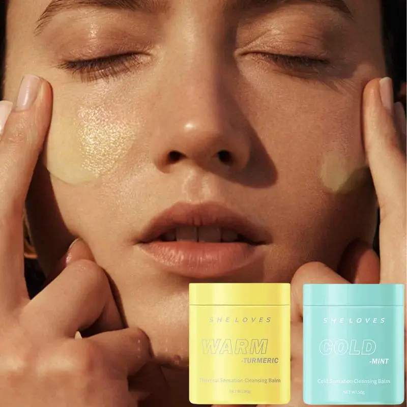 

Makeup Remover Balm Mashed Potato Remover Face Cleanser Ginger/ Mint Make Up Eraser Hydrate Skin Remove Makeup For Womens