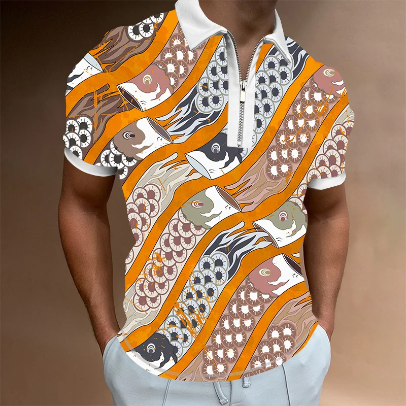 Рубашка-Поло X Task Force мужская с коротким рукавом Повседневная модная майка