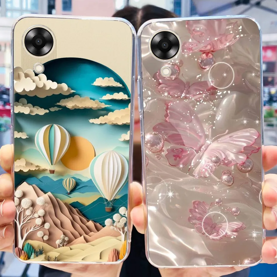 Мягкие силиконовые ТПУ чехлы для телефонов OPPO A17K чехол Oppo A17 A 17 17K 4G CPH2471 CPH2477 с