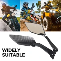 universal adjustable motorcycle scooter snake skin rearview view modified motorcycle mirrors aluminum pattern rear side mir x5v3