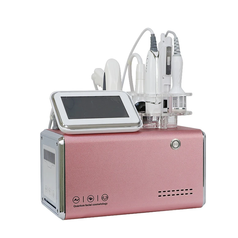 

5 in 1 EMS Needle Free Gun Injection Microcurrent Facial Lifting Bionic Clip Eye Massage Machine