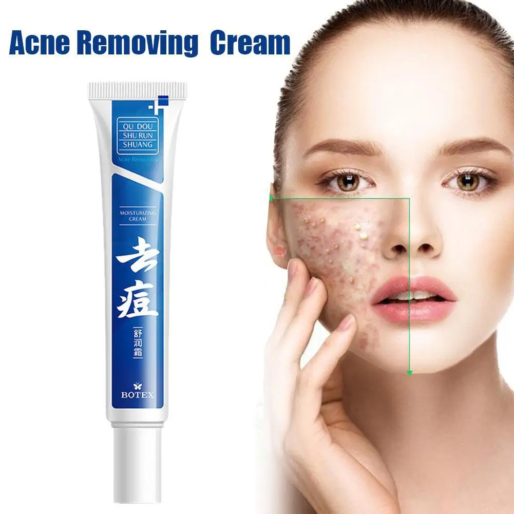 

Herbal Acne Removal Cream Whitening Moisturizing Shrink Pores Acne Treatment Gel Pimples Scar Skin Care Face Cream 1/3/5/10pcs