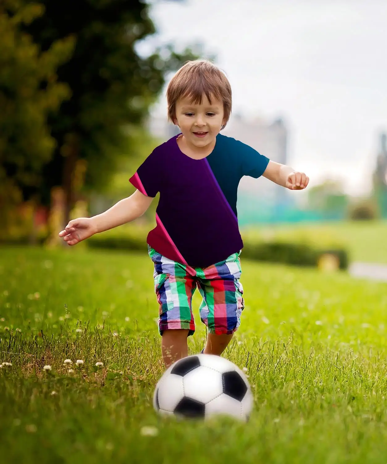 

QCIV Ribbon t shirt kids Abstract Tshirts Casual Color Tshirt Printed Colorful T-shirts 3d undefined undefined Short Sleeve