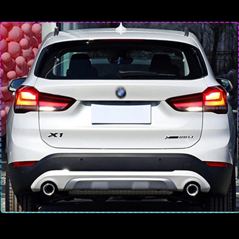 Для BMW X1 светодиодный задний фонарь 2016 2017 2018 2019 F48 в сборе DRL дневные ходовые