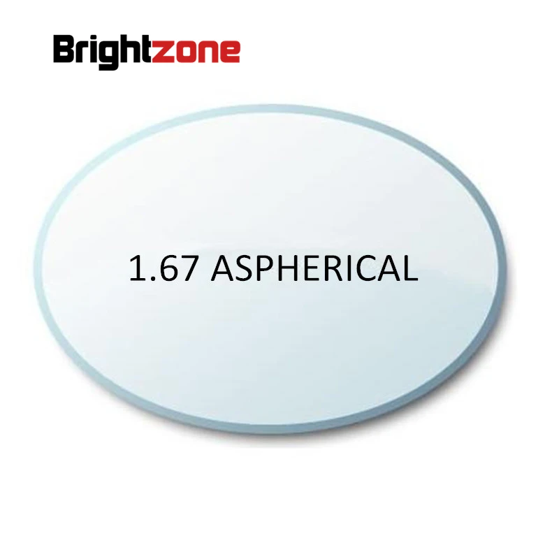Заполняющие рецептурные линзы 1 67 ssthin aspheric HC TCM UV CR-39 полимерные для