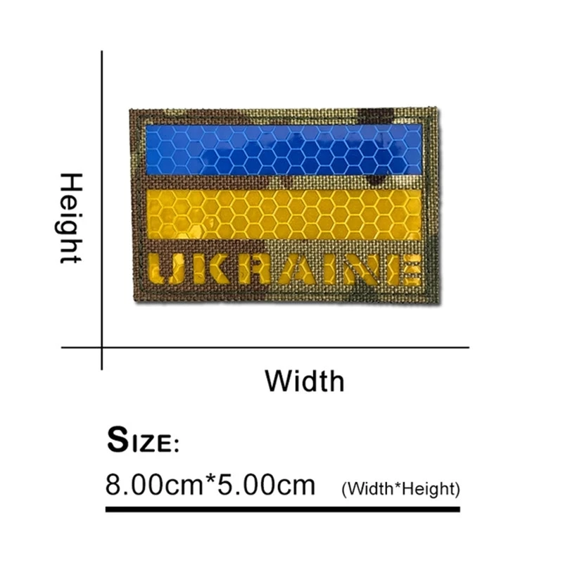 Украинские вышитые нашивки 1 шт. Украинская Национальная эмблема значок в форме