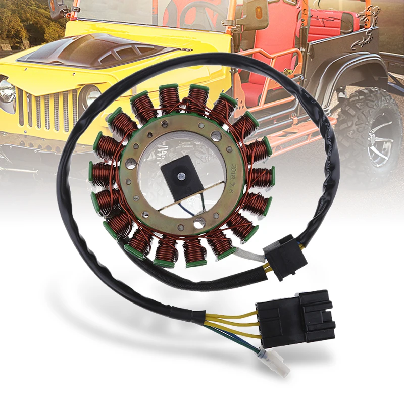 

Stator Coil Magneto 12V 18 Pole 3 + 2 Pins for CFMOTO CF500 CF188 500CC CF600 ATV QUAD