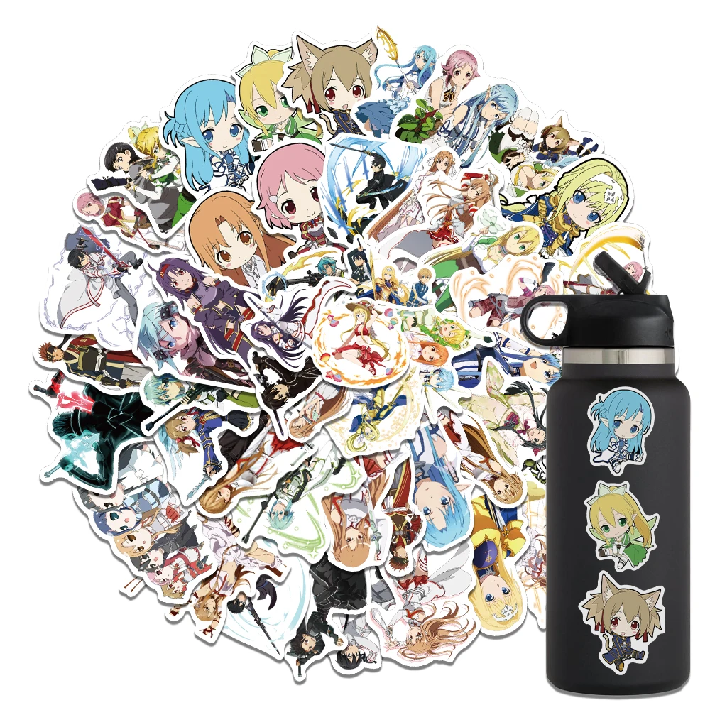 

2022 New Sword Art Online Posters Art Picture Fashon Style Anime Kraft Paper And Cafe Home Nostalgia Poster Art Painting