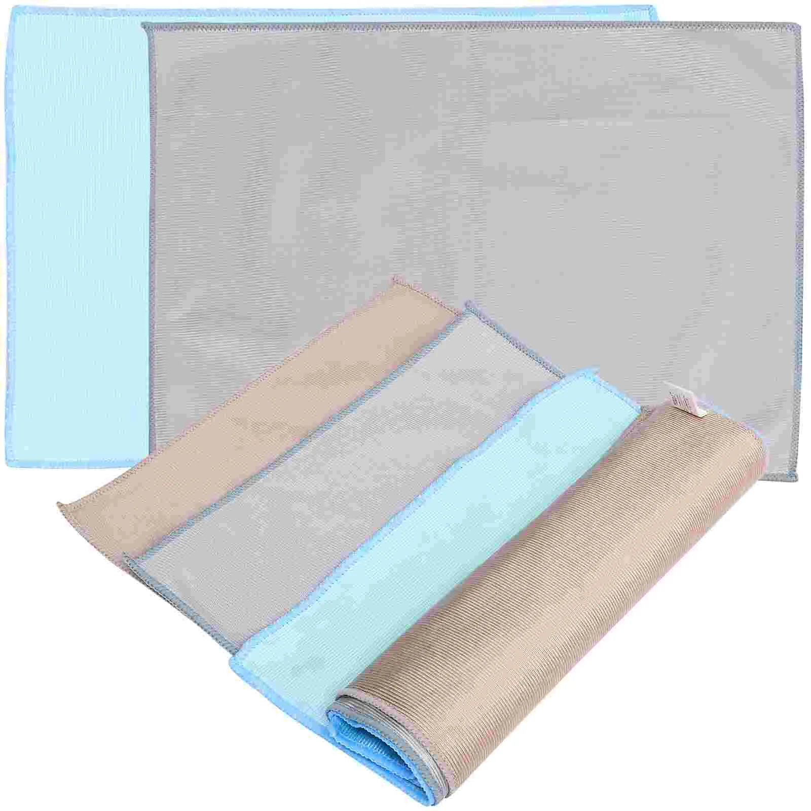 5 шт. тряпки для мытья посуды из микрофибры салфетки окон полотенца влажные