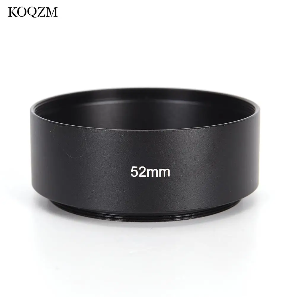 

52 мм длинная металлическая бленда для объектива камеры Canon Nikon Sony для Olympus Pentax Fujifilm