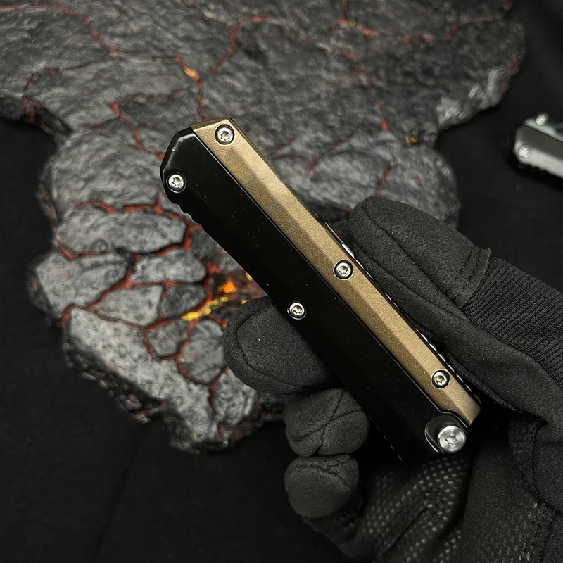 Фото Миниатюрный складной инструмент Glykon из стали D2, технологичный нож из цинкового сплава, универсальный инструмент EDC, снаряжение для кемпинга и рыбалки, подарок, инструменты №1