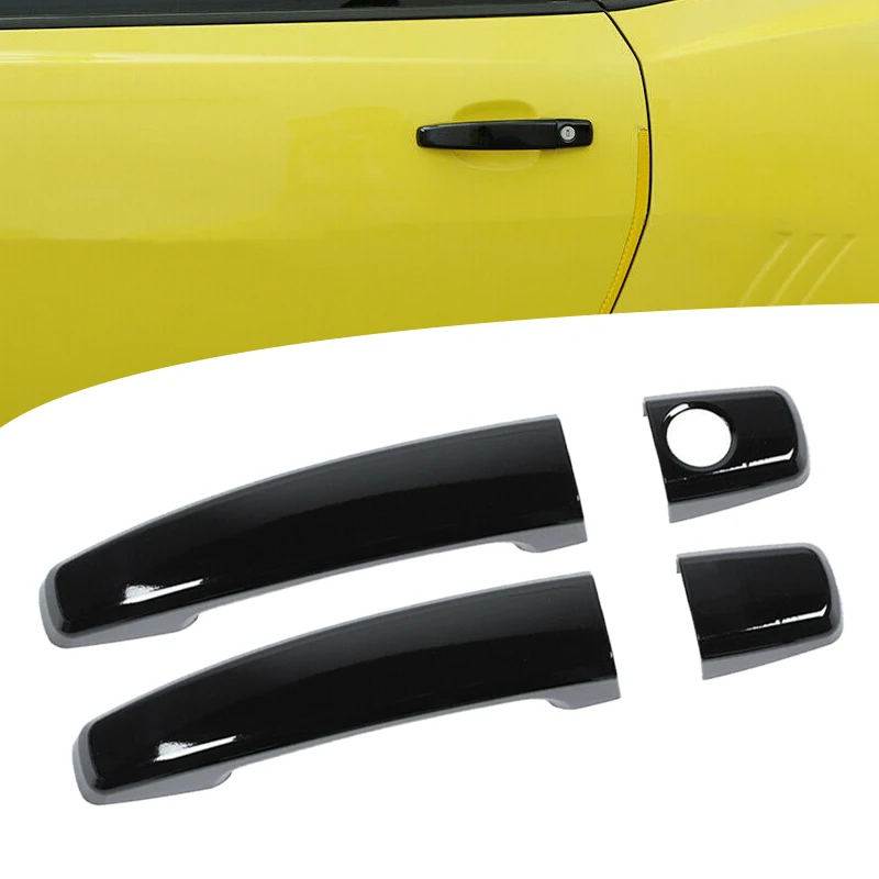 Фото 1 пара, накладки на ручки для Chevrolet Camaro 2010-2012 2013 2014 2015 №1