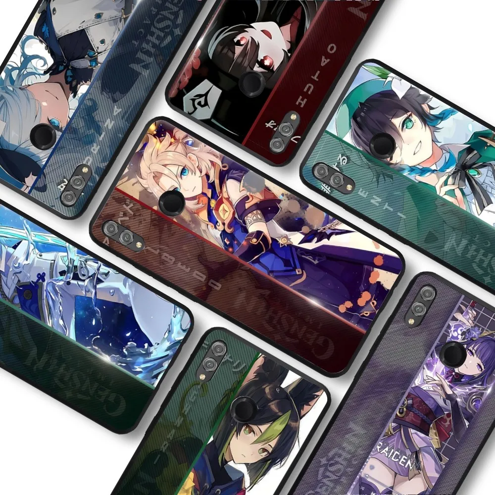 

Genshin Impact Phone Case For Huawei Honor 10 Lite 9 20 7A Pro 9X Pro 30 Pro 50 Pro 60 Pro 70 Pro Plus