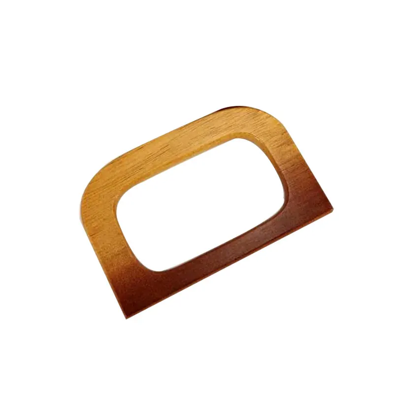 

Household Tote Bag Replacement Handbag Accessory Round Shape Wooden Handle Bag Replacement Accessory Portable Tote Ring Strap