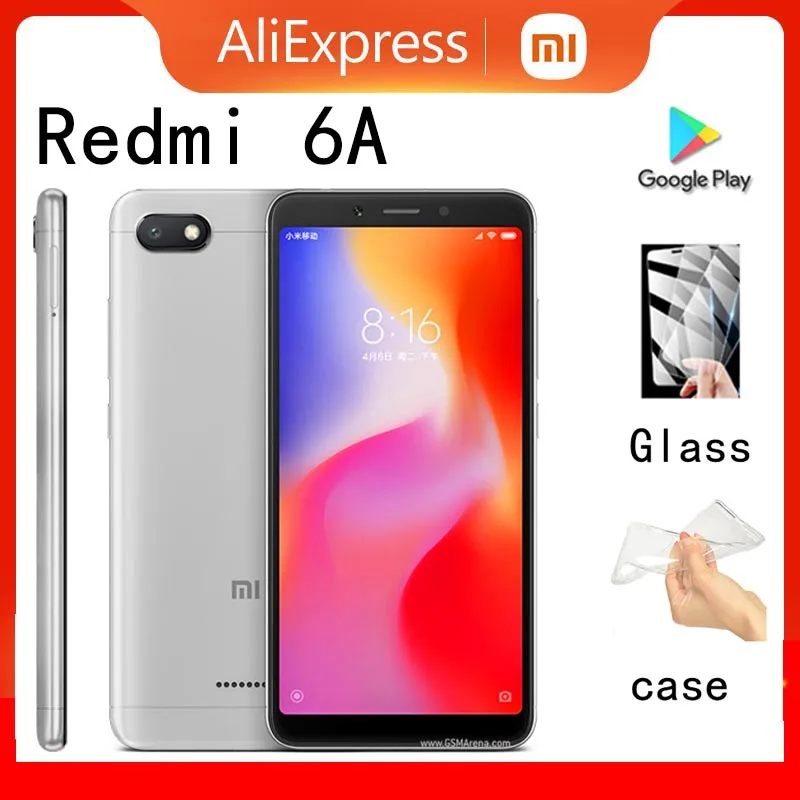 original Xiaomi Redmi 6/ Redmi 6A Smartphone 3GB 32GB Mobile Phone Android cellphone MT6761 Helio A22