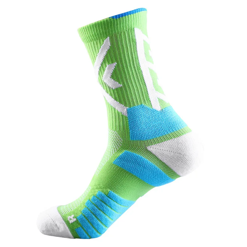 Professional Basketball Socks Sports Elite Socks Cushioning Shock Absorption Tide Bottom Socks Breathable Perspiration Male Sock