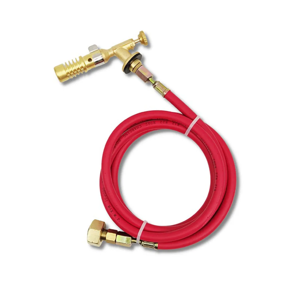 

Hose Welding Torch Copper+Rubber Flamethrower For Soldering Gas Hose Portable Propane Torch Brand New Unviersal
