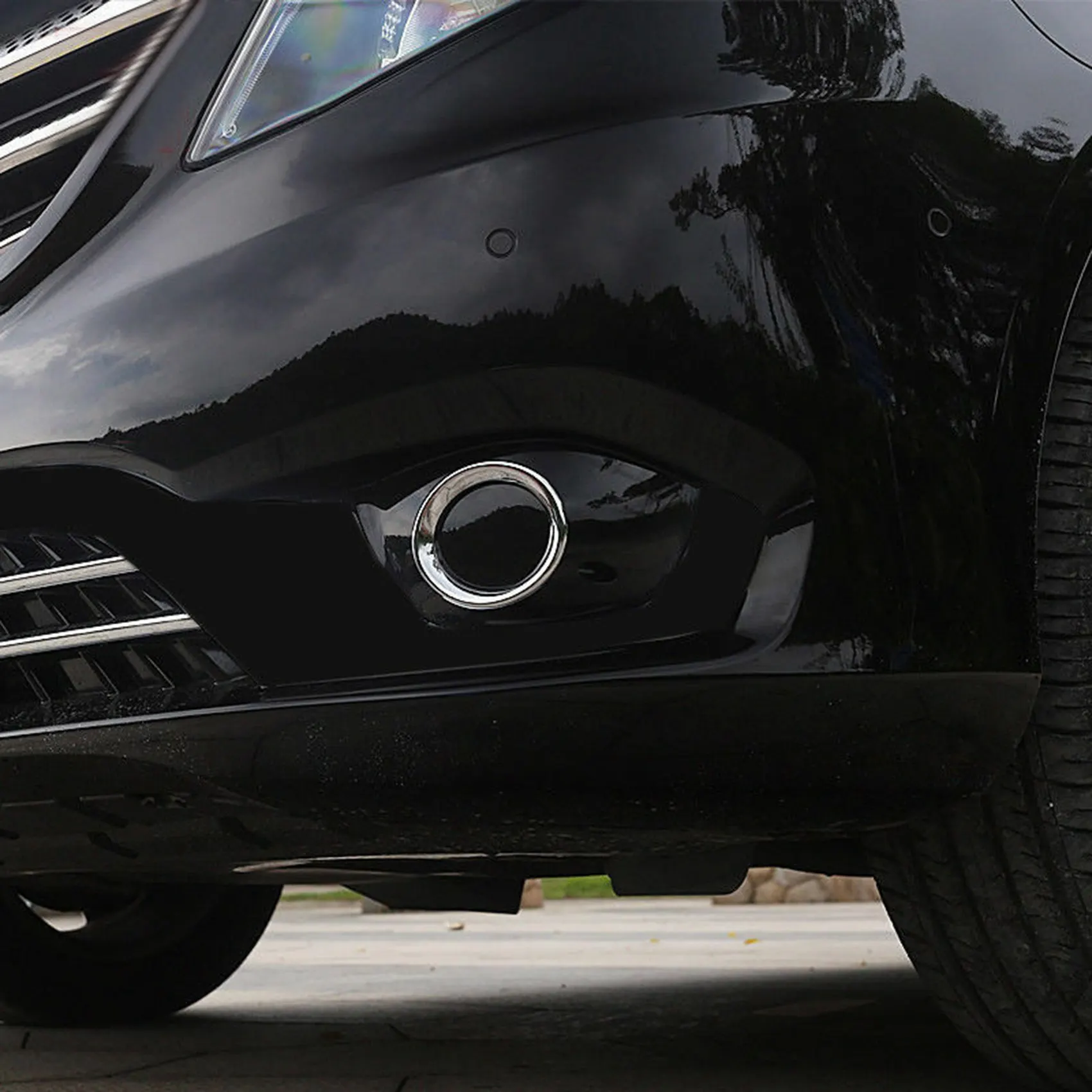 Для Benz Vito 2014- 2018 передняя противотуманная лампа Обложка кольцо отделка 2 шт.