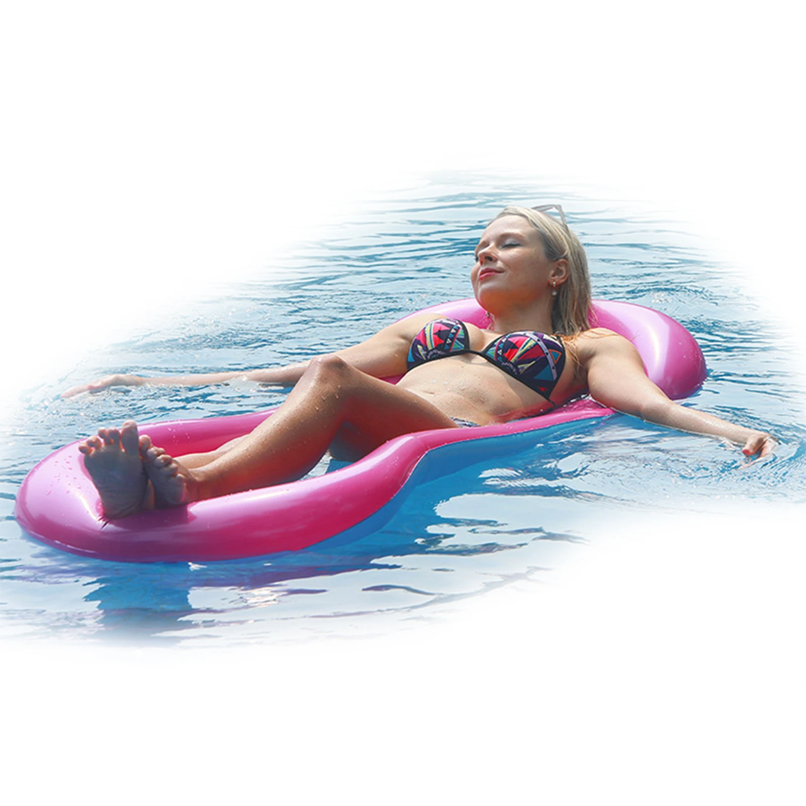 

Water Hammock Iatable Swimming Pool Lounger Iatable Beach Floating Row Water Hammock Water Toys Bed Lounge Chair Drifter