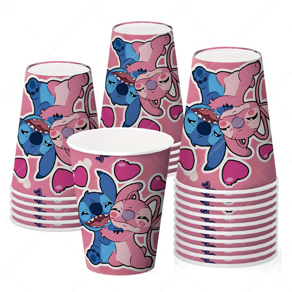 

Одноразовые бумажные стаканчики для вечеринки Лило и Стич Miniso