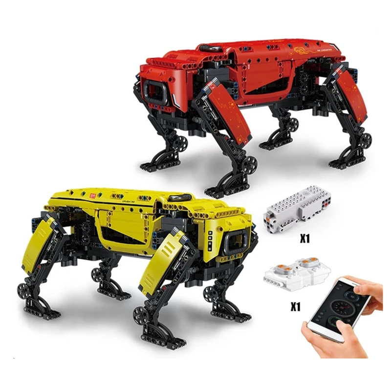 

MOULD KING 15066 High-Tech Toys The APP&RC Motorized Boston Dynamics Big Dog Model AlphaDog Building Blocks Bricks Kids Gifts