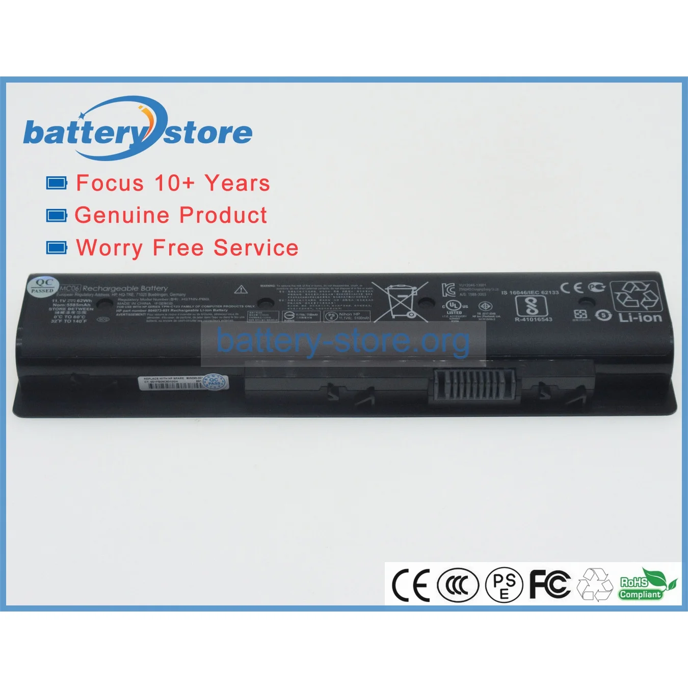 Новые оригинальные аккумуляторы для ноутбука HSTNN-PB6L Hewlett Packard MC04 806953-851 TPN-C123 MC06