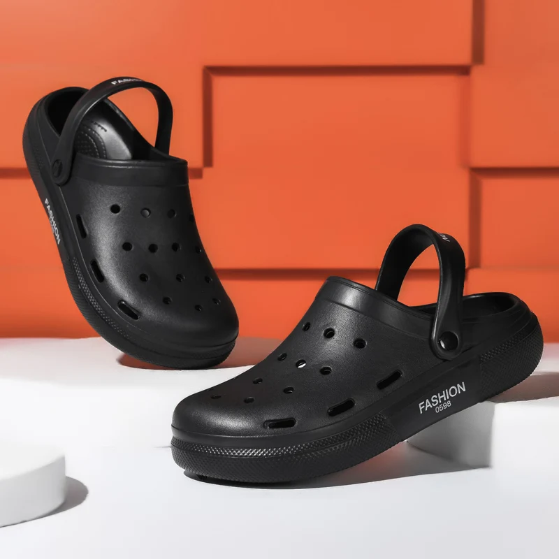 Летняя женская обувь толстые сандалии из искусственной кожи пляжные