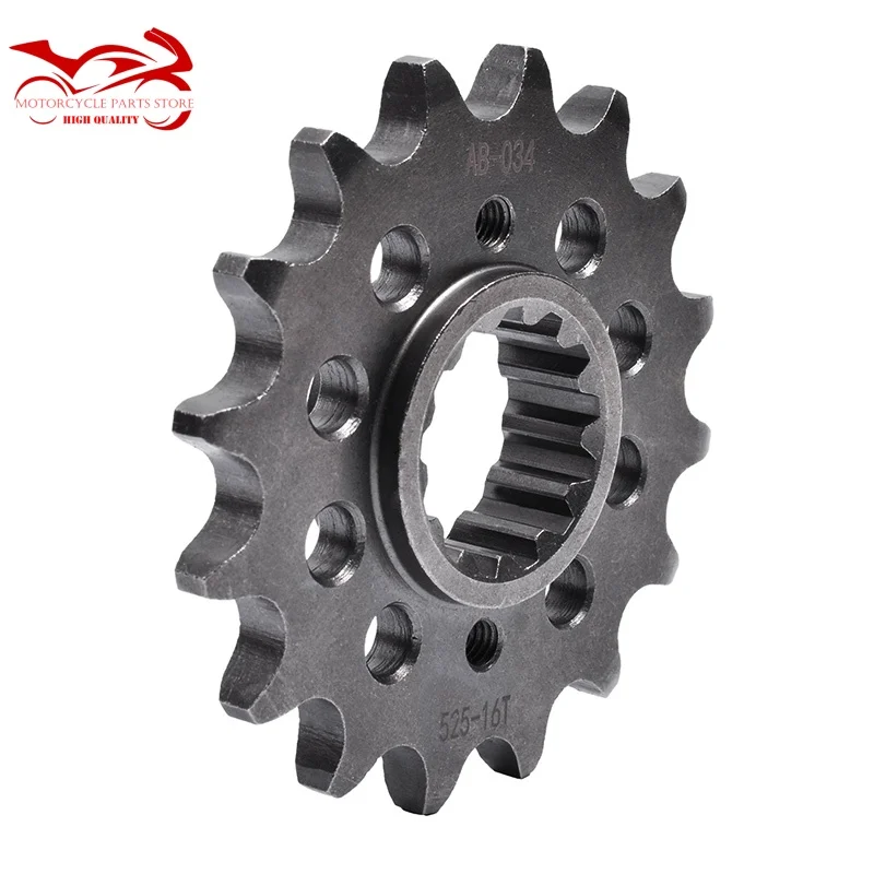 Звездочки цепи 525 17T 16T для 1000CC 1100CC 800CC 900CC Honda VF700 vFR 750 800 CB 900 1000 CBR1000 CBR1100 CB1100 VF1000