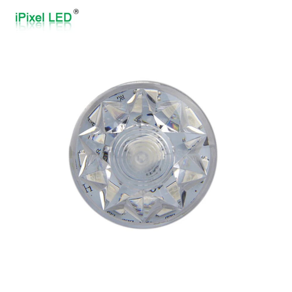 Фото Светодиодный пиксельный светильник DC24V 2,7 Вт/шт. 12led s UCS1904 SMD 5050 Digital 40 мм №4