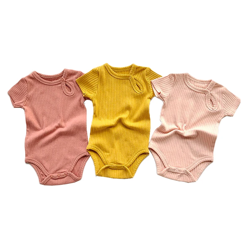 

Комбинезоны для новорожденных, однотонные хлопковые однотонные комбинезоны для новорожденных мальчиков и девочек, комбинезоны для новоро...