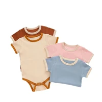 new summer 0 24m infant baby girls jumpsuit baby romper cute lovely girls outfits newborn sunsuit baby boy clothes soft cotton