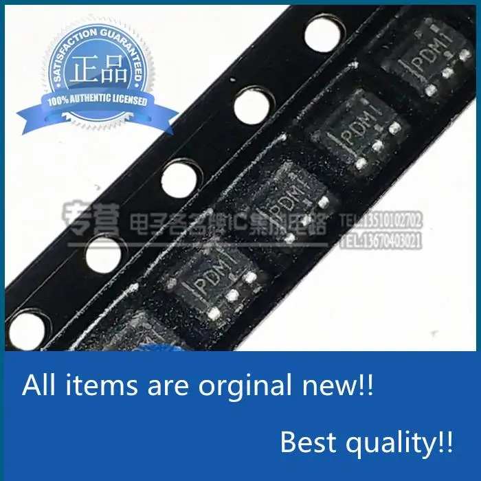 

10 шт., оригинальные новые Φ TPS2105DBVR Silkscreen PDMI, Оригинальный Диод