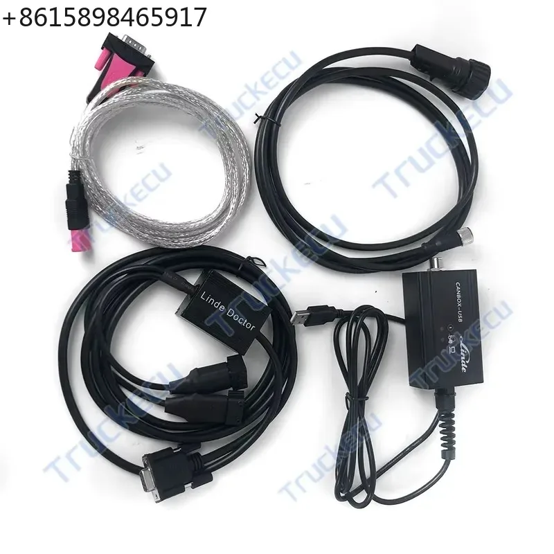 Фото Диагностический кабель для вилочных погрузчиков Linde Canbox USB, адаптер Linde Doctor Line, сервисный бокс, диагностический интерфейс Linde Pathfinder. №2