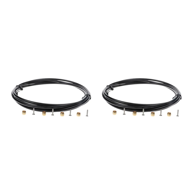 

2X Bike Oil Disc Brake Cable Pressing Ring Bicycle Hydraulic Brake Cable Hose For SHIMANO SRAM DEORE XTR,BH90