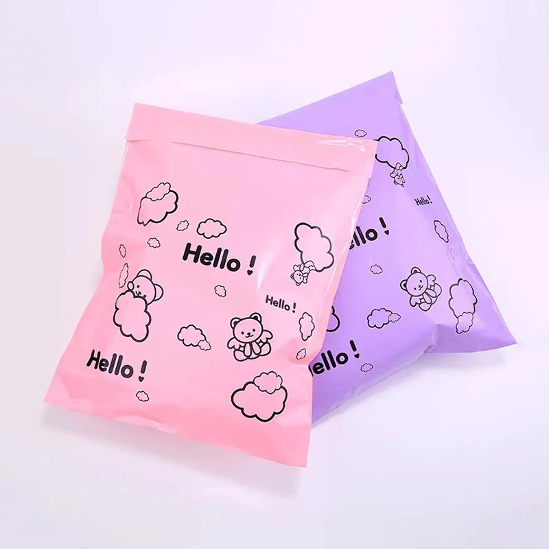 Рисунок 2 - Зеленые полиэтиленовые курьерские