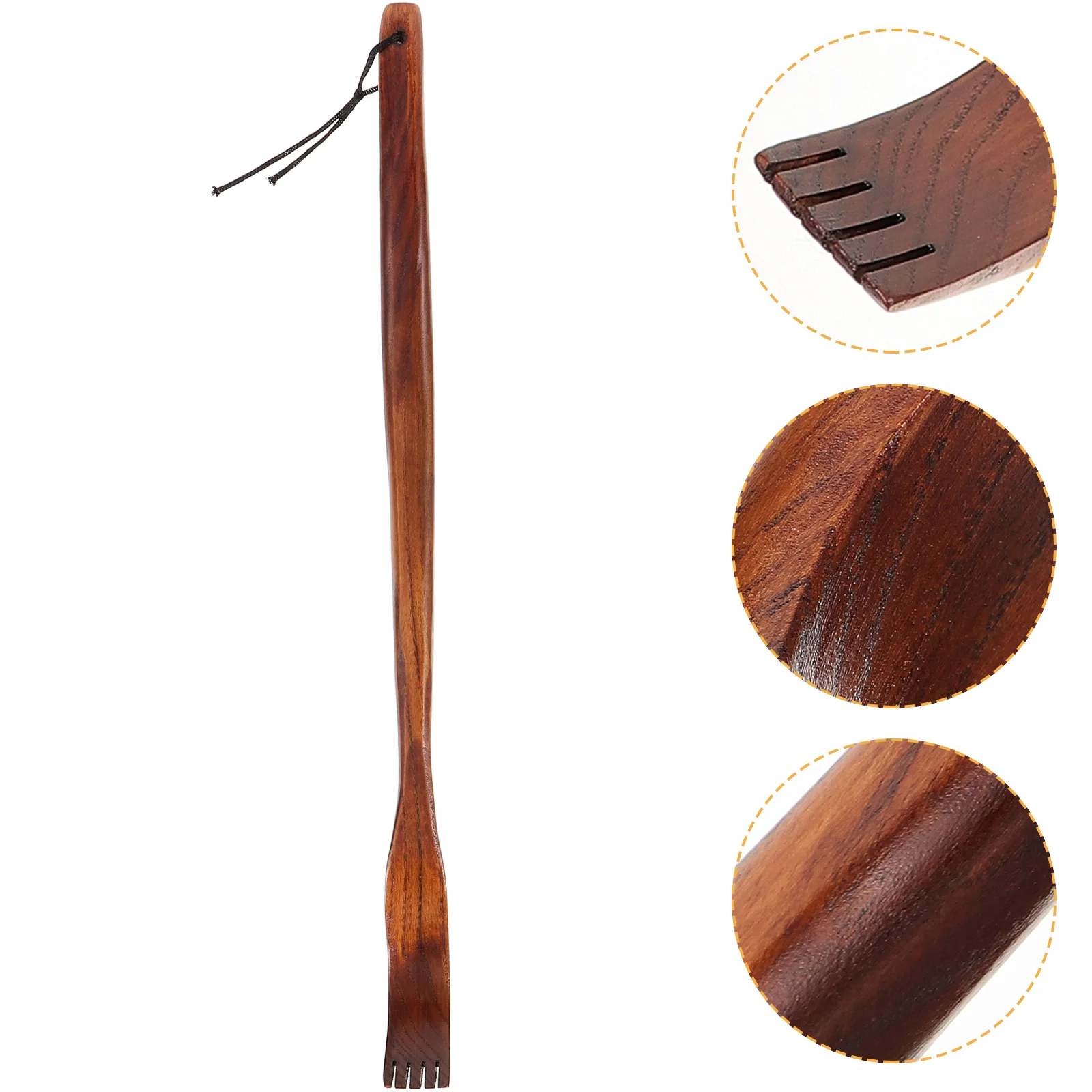 

Wooden Back Scratcher Household Massage Tools Itching Long Scratchers Adults Men
